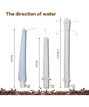 Enema Hose Replacement Kit - Silicone Enema Tube Coffee Enema Nozzles for Enema Bag & Bucket | International Shipping - Buy Online on GoSupps.com