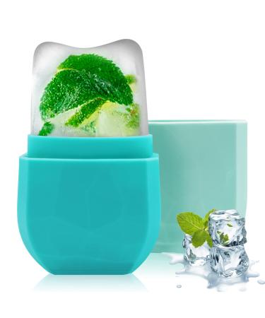 Alheka Ice Roller Ice Face Roller Skin Care DIY Formula for Puffiness Relief Shrink Pores Headaches Relief Women Gifts Blue