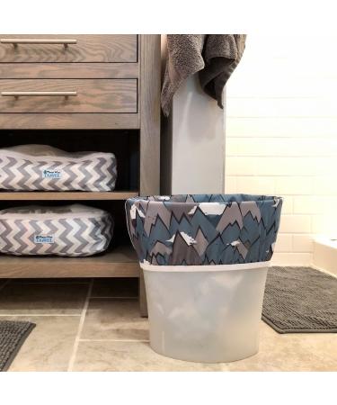 Planet Wise Small Pail Liner - Celestial Sea | Leak Proof 5 Gallon Garbage Bag | Reusable Diaper Genie Refill - Buy Online on GoSupps.com