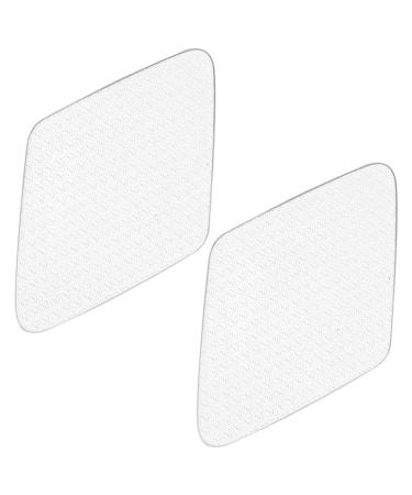 Lurrose care also 2 pieces of glass fu Skin files reliable fu Removing pedicure peel-like to remove the dead skin cracked heels 1 piece (1 Pack) as shown