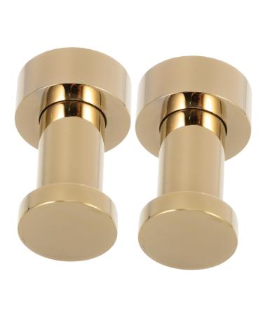 Cabilock 2pcs Bathroom Towel Hook Wall Mounted Hooks Bathroom Robe Brass Coat Hooks Brass Hook Wall Hanging