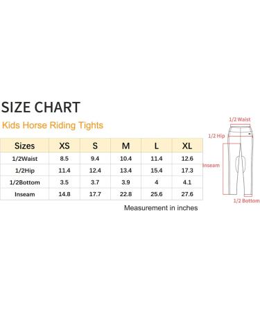 FitsT4 Kids Performance Riding Tights - Flex Knee Patch Breeches for Girls in Khaki (Large) - Buy Online on GoSupps.com