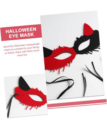 Healeved for Couple Halloween Cosplay Masks Masquerade Costume Outfits Halloween Scary Halloween Costume Mask Retro Party Mask Fox for Women - Buy Online on GoSupps.com