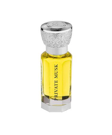 Swiss Arabian Private Musk - Luxury Products From Dubai - Lasting And Addictive Personal Perfume Oil Fragrance - A Seductive Signature Aroma - 0.4 Oz