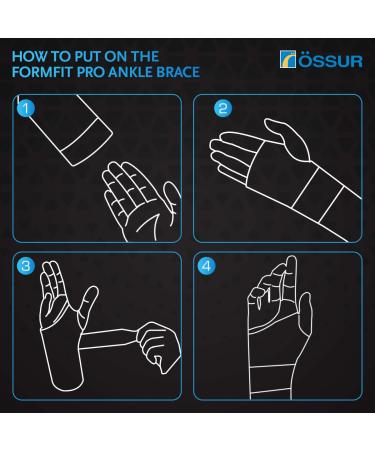  ssur Formfit Pro Wrist Support - Carpal Tunnel Relief Tendonitis & Arthritis Aid - Adjustable Compression Brace for Right Hand - XXL Size for Sports Injuries & Sprains - Buy Online on GoSupps.com