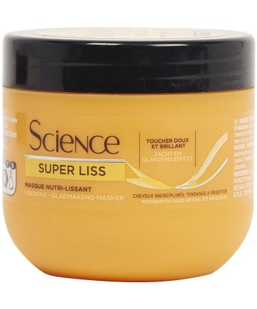 KERASCIENCE Masque R parateur Lissant pour Cheveux Doux et Brillants Soin Intense 300mL - Le Lot De 4