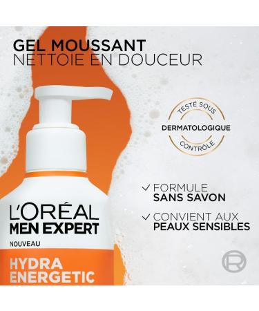 Gel Moussant nergisant Hydra Energetic - Buy Online on GoSupps.com