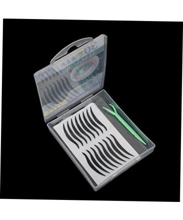 Angoily 240 Pairs Eyeline Tape Adhesive Double Sided Tape Invisible Tape Black Eyeliner Pencils Black Eyelid Tape Makeup Tape Temporary Eye Liner Double Eyelid Sticker - Buy Online on GoSupps.com
