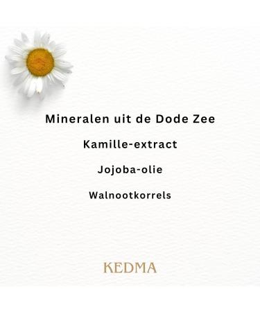 Kedma Exfoliating face mask with Dead Sea minerals and natural oils Soft and radiant skin For all skin types 100g - Buy Online on GoSupps.com