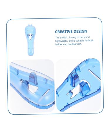 Beavorty 2er-Box Razor Storage Box - Manual & Electric Shaver Travel Case | Hartschalesetui for Hand Razors | Compact 16.5x6cm | Perfect for Travelers - Buy Online on GoSupps.com