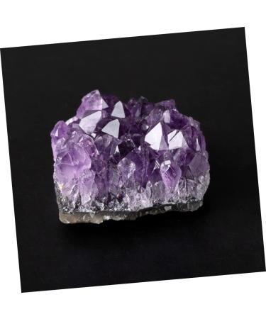 FOMIYES 3pcs Natural Crystal Cluster Crystal Cluster Adornment Purple Decor Artwork Unique Natural Minerals - Buy Online on GoSupps.com