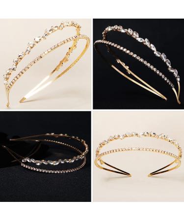 Holibanna Crystal Headband - Rhinestone Bridal Crown | Fashion Hairband for Stunning Photo Shoots - Buy Online on GoSupps.com