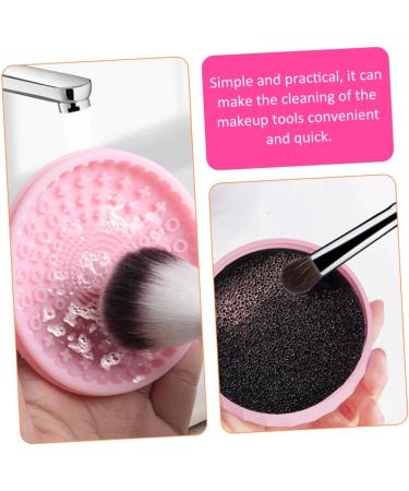 minkissy Makeup Makeup Brush Cleaning Box makeup brush bowl makeup brush cleaner solution silicone brush cleaning pad makeup cleaner makeup brush clean mat make up Scrubber Silica Brush - Buy Online on GoSupps.com