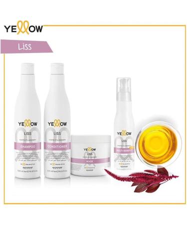 Alfaparf Yellow Liss Shampoo + Flawless Smooth Mask Kit - Buy Online on GoSupps.com