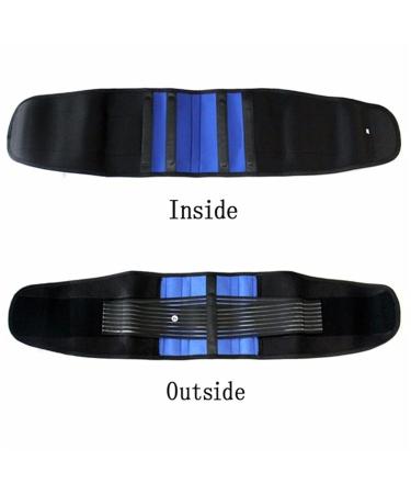Buy S-6XL Waist Support Belt - Large Size Lower Back Brace for Pain Relief & Lumbar Support - Post Surgery Girdle for Men & Women - Blue - 5X-Large - Buy Online on GoSupps.com