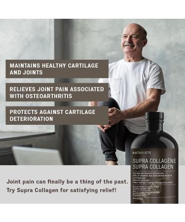 Supra-Collagen- 5000mg - Extra strong formula - Hydrolized collagen - Chondroitin and MSM - Collagen liquid skin - Glucosamine for joints - Liquid collagen supplements - Inflammation supplements - 500ml - Buy Online on GoSupps.com