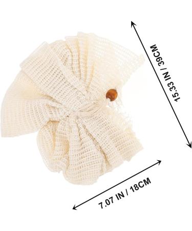 FOMIYES 2pcs Bath Flower Towel & Sponge Set | Premium Sisal Pouf & Gloves for Shower | Beauty Bath Products for Glowing Skin | International Shipping - Buy Online on GoSupps.com