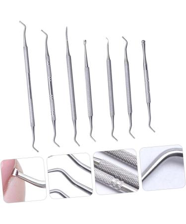 Ipetboom 1 Set Manicure Tools Nail Gel Tweezers for Craft Nail Polish Gel Nail Tools for Nail Art Gel for Nails Cuticle Shaper Precision Fine Point Tools Exfoliating Pusher Stainless Steel - Buy Online on GoSupps.com
