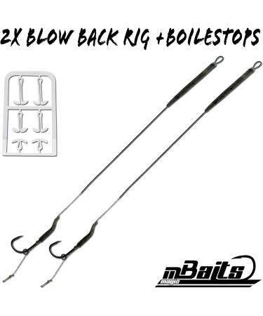 Angel Berger Magic Baits Coated Blow Back Rig - Size 4 18cm 25lbs | Premium Boilie Rig & Leader - International Shipping - Buy Online on GoSupps.com