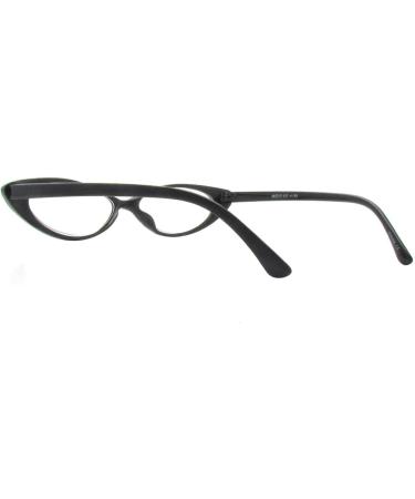 Buy Pop Fashionwear Rhinestone Colorful Cat Eye Reading Glasses R223 (Black 1.50) - Stylish & Affordable International Shipping - Buy Online on GoSupps.com