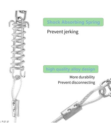 Snagle Paw 30ft Large Dog Leash - Heavy Duty Runner for Courtyards & Camping Up to 90lbs - Buy Online on GoSupps.com