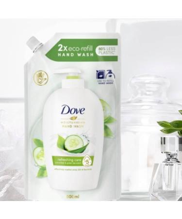  Dove Dove Cucumber Liquid Hand Soap Refill 500ml (3 Units) - Buy Online on GoSupps.com