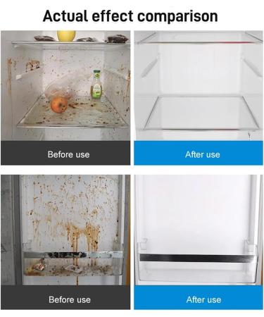 Multifunctional Large Capacity Refrigerator Cleaner Fridge Cleaner Inside Spray Refrigerator Cleaning Spray Refrigerator Smell Remover Gentle and does not hurt your hands (1pc) - Buy Online on GoSupps.com