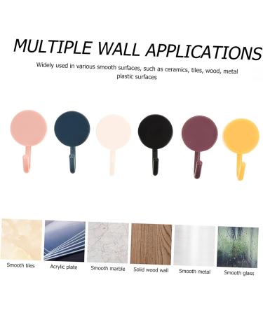 KONTONTY 30pcs Creative Hook Door Back Bag Storage Hooks Towel Hook Door Hooks Household Abs Wall Mount - Buy Online on GoSupps.com