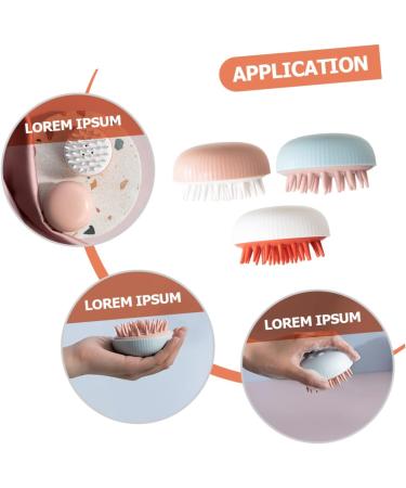 Fomiyes 9-Stk Shampoo Brush Set | Dual-Purpose Hair & Cleaning Accessories | Massage & Wash Brushes for Women - Buy Online on GoSupps.com