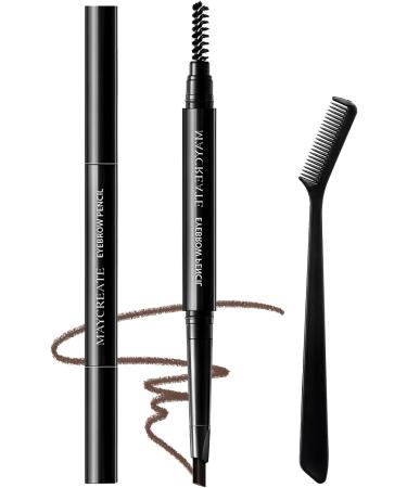 Beard Pencil Filler for Men Dark Brown Beard Pen with Blending Brush Waterproof Sweat Proof Barber Styling Grooming Pencil Hair Styling Tool with Natural Finish for Cover Beard and Scalp Patches - Buy Online on GoSupps.com