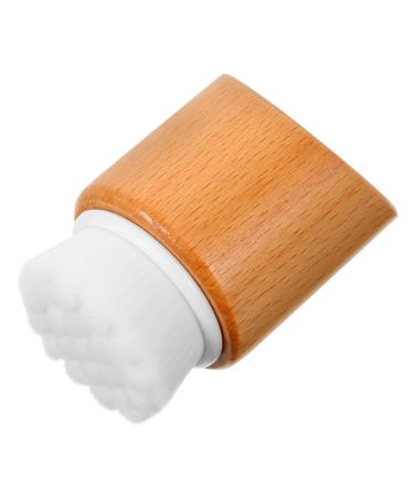 FOYTOKI Beech Wood Facial Cleansing Brush Exfoliating Scrubber Facial Exfoliator Brush Face Scrubbers Face Scrubber Exfoliator Facial Scrubber for Face Exfoliate for Face Scrubber