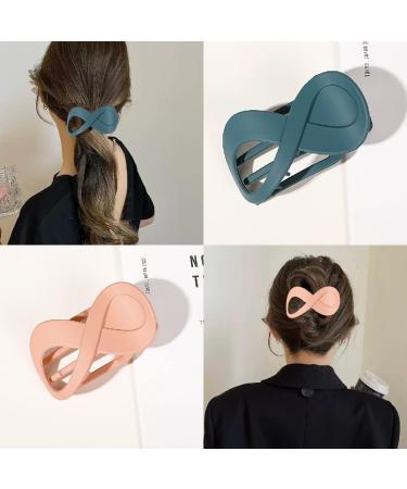 French Hair Clips Large Women Hair Clips Set Non Slip Matte Hair Clips for Thick Hair and Thin Elegant Hair Accessories - Buy Online on GoSupps.com