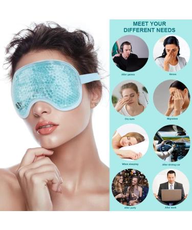 CONBELLA Reusable Cooling Eye Mask for Puffy Eyes and Dark Circles - 6 Pack - Buy Online on GoSupps.com
