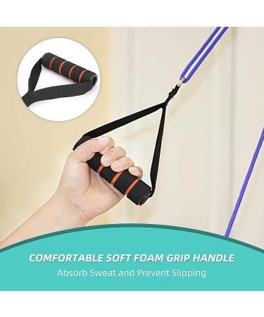 Fanwer Shoulder Pulley - Arm Rehabilitation & Rotator Cuff Recovery Over Door Exercise Equipment - Buy Online on GoSupps.com