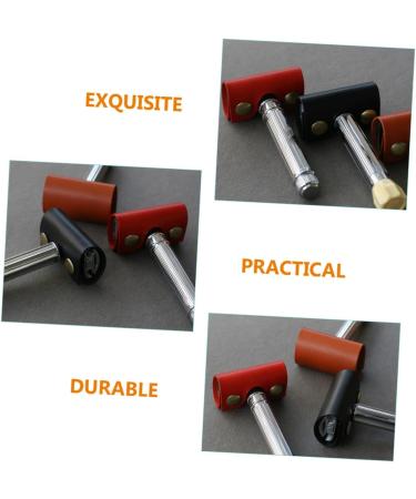 BeatifuFu 2-Piece Razor Accessories Set | Manual Razor Suitcase & Storage Sleeves for Men | Stylish Razor Storage Bags - Compact & Durable - 8.5x4.5cm - Buy Online on GoSupps.com