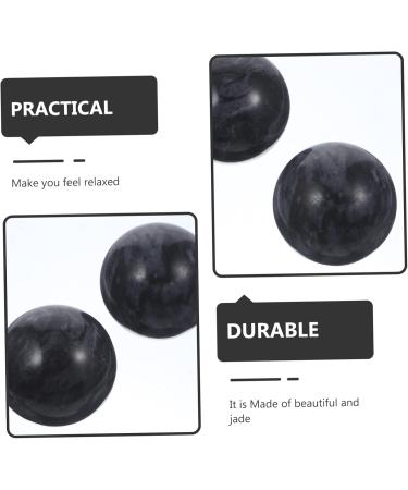 Beavorty 8 STK Hand Jade Massage Balls for Health & Fitness - Alleviate Stress & Enhance Recovery | Ideal for Hikers & Seniors - Buy Online on GoSupps.com