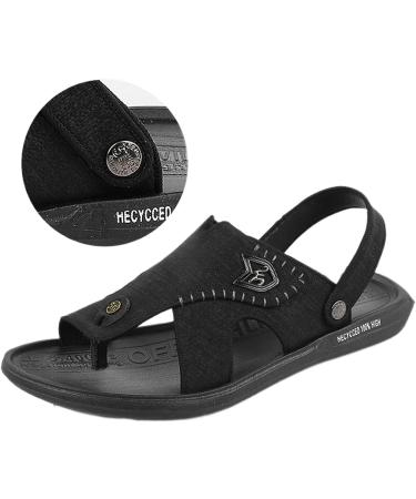 Orthopedic Man Bunion Corrector Sandals with Toe Separator - Black Size 10 - Buy Online on GoSupps.com