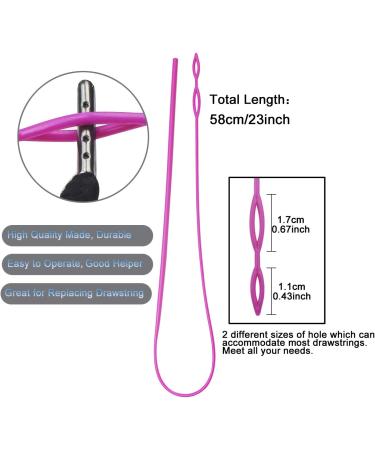 8pc Drawstring Cord Replacement Set for Sweatpants, Shorts, Jackets - Easy Threaders Included - Buy Online on GoSupps.com