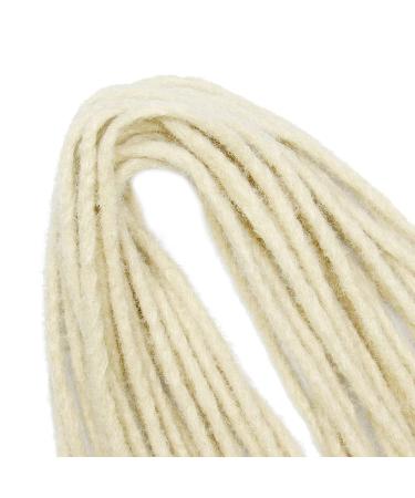 Buy DSoar 24 Double Ended Synthetic Dreadlocks - 10 Strands Soft Braided Extensions for Hip-Hop & Reggae Style - 613# - International Shipping - Buy Online on GoSupps.com