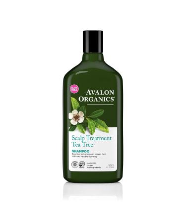 Avalon Organics Shampoo Scalp Treatment Tea Tree 11 fl oz (325 ml)