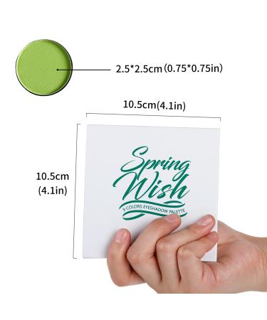DE'LANCI 9 Color Green Eyeshadow Palette - Shimmer & Matte, Highly Pigmented & Long-Lasting - Buy Online on GoSupps.com