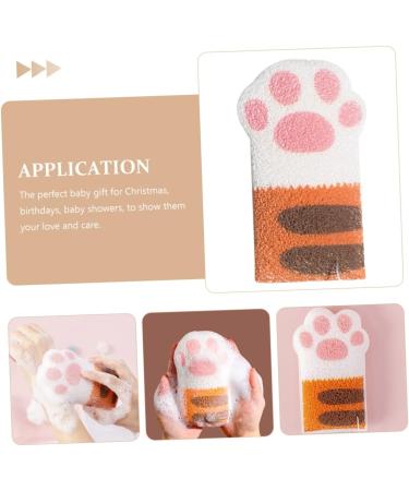 MAGICLULU Bath Cotton Shower Sponge Simple Bath Sponge Cartoon Bath Towel Newborn Bath Sponge Bath Supply Practical Bath Sponge Sponge for Bathing Shampoo Sponge - Buy Online on GoSupps.com