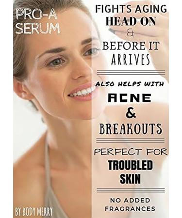 Body Merry Age Defense Pro-A Serum - Anti-Aging Retinol Treatment with Hyaluronic Acid, Vitamin E & Aloe - 1 fl oz - Buy Online on GoSupps.com