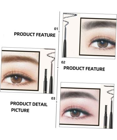 AUTSUPPL 2 1 Eyebrow Makeup Tools Makeup Accessories Eyebrow Makeup Pencils Thin Eyebrow Pencils 1 count (Pack of 1) Brown - Buy Online on GoSupps.com