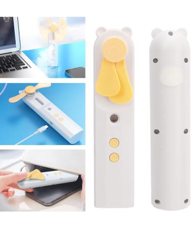 Yellow Mini Face 2 Speed Modes USB Nano Mist Diffuser Nano Nano Mist Diffuser Facial Sprayer Mini Face Handheld Fan Facial for Home Travel Office - Buy Online on GoSupps.com