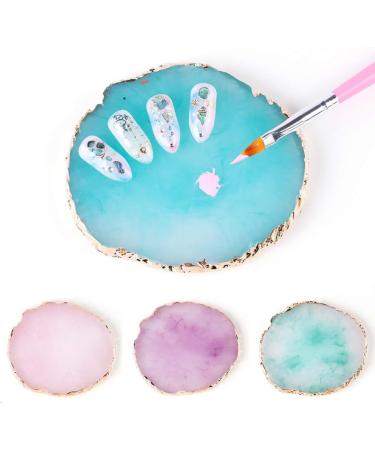 Bodhi2000 Resin Nail Polish Palette for Nail Art Gel Painting Pattern - Buy Online on GoSupps.com