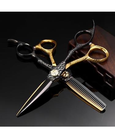 Hair Cutting Scissors 6 Inch Professional Scissors Set Hairdresser Professional Hairdressing Scissors Cut Hair Accessories Thinning Barber Tool