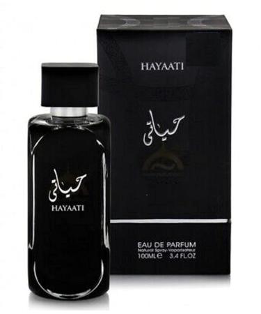Hayati (Black) Long Lasting Imported Eau De Perfume 100 ml for Men and Women Package - Pack of 1 - Buy Online on GoSupps.com