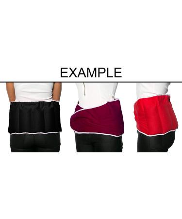 Cherry Core Pillow & Heating Belt - 135cm Velcro Fastener | 7 Chamber XXL Grain Cushion for Back Pain Relief - Country House Style Romance - Buy Online on GoSupps.com