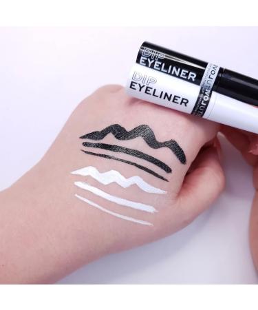 ReLove MakeUp Revolution Eyeliner Dip Eyeliner Wit Gel Mat Lichtecht veegvast - Buy Online on GoSupps.com
